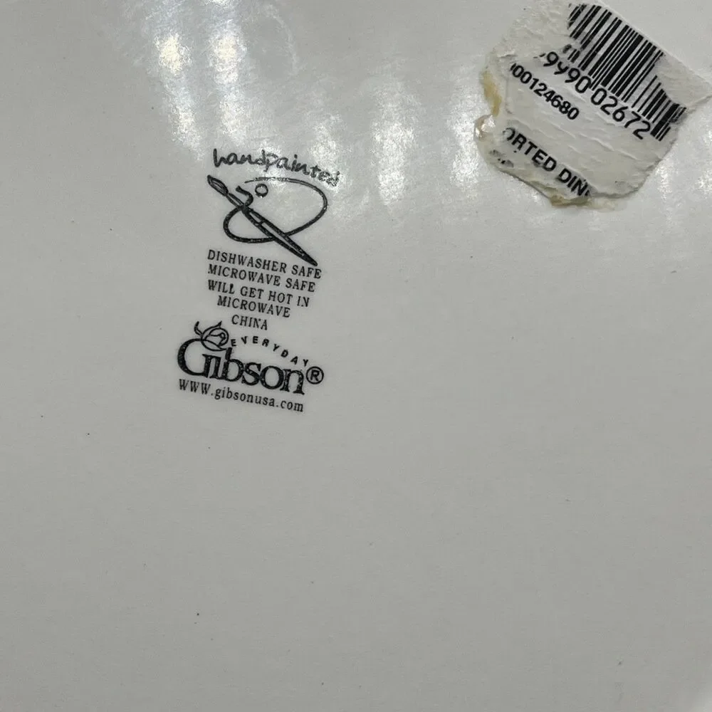 GOURMET EXPRESSIONS Seascape Fantasy Dinner Plate 10 3/4” Discontinued